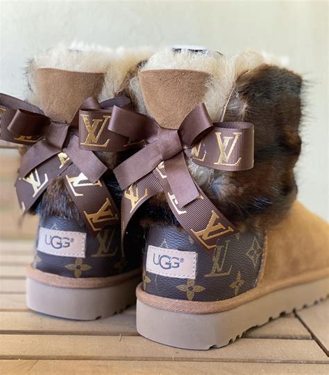 louis vuitton ugg style boots|Louis Vuitton UGG Boots real.